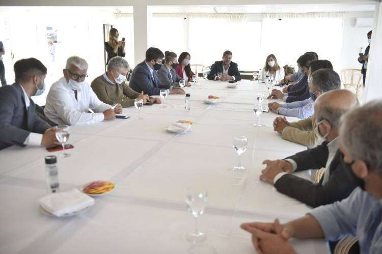 Alejandro Dichiara participó de un encuentro con Matías Lammens