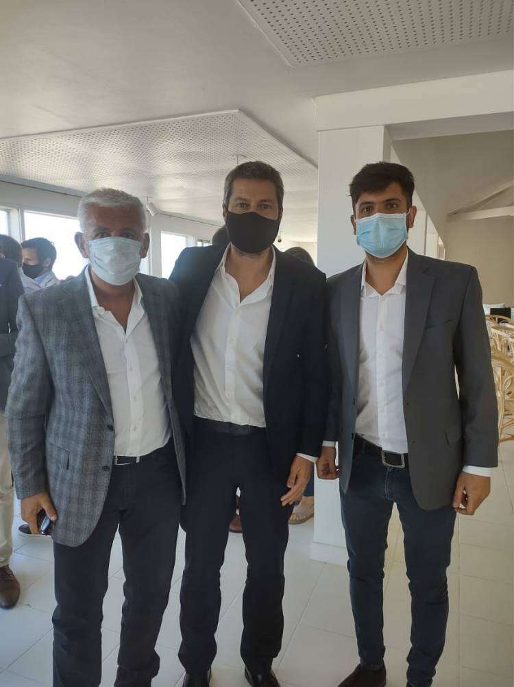 Alejandro Dichiara participó de un encuentro con Matías Lammens