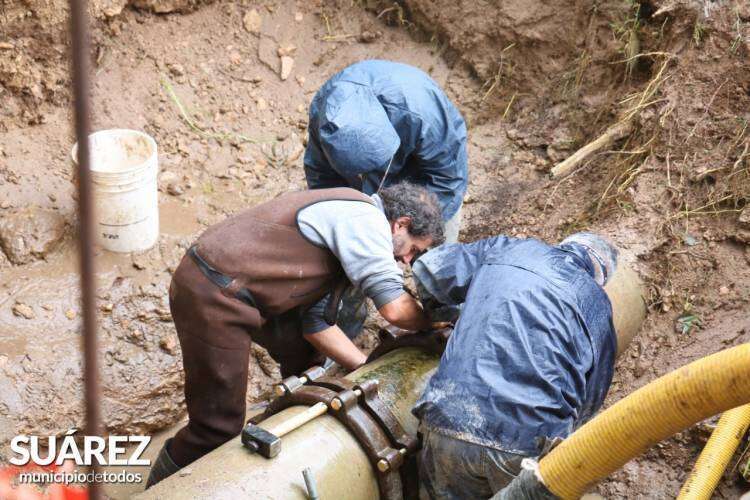 Se restableció el servicio de agua corriente