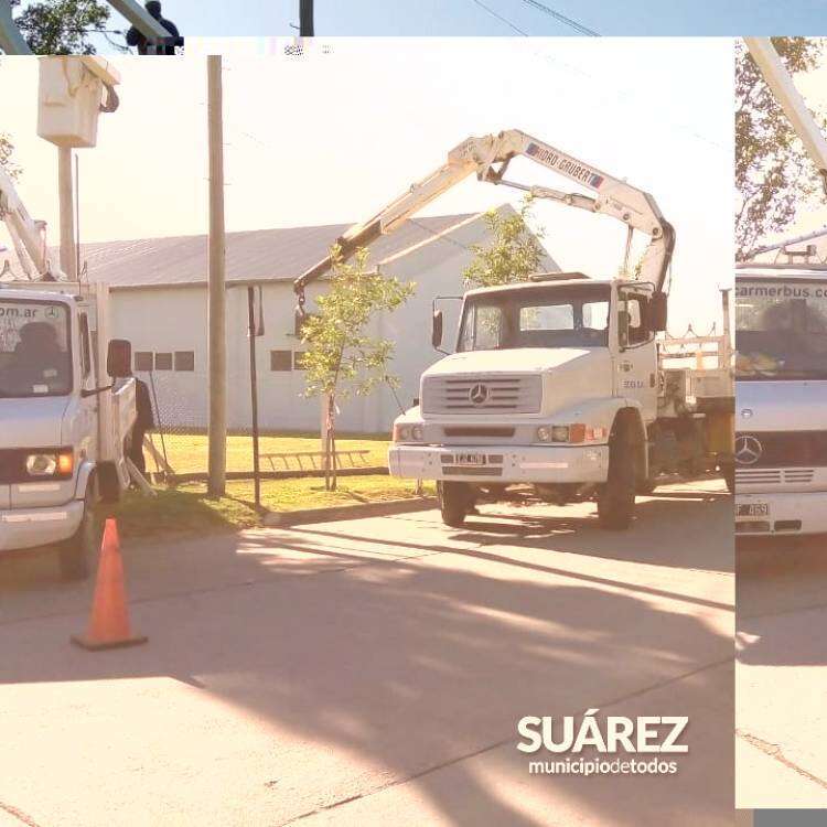 El Centro de vacunación se trasladó al Polideportivo Municipal