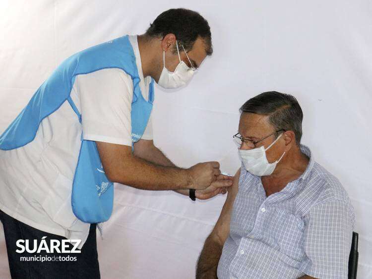 Vacunate Suárez: más dosis de vacunas contra COVID-19