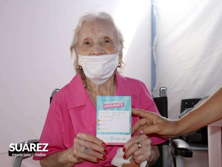 Vacunate Suárez: más dosis de vacunas contra COVID-19