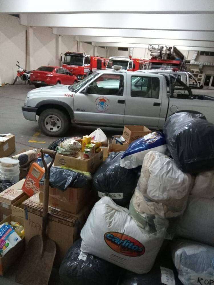 Colectiva de mujeres y disidencias solidarias con los incendios en Chubut