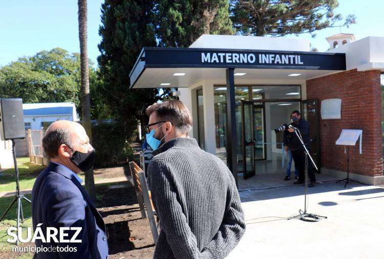 #SuárezAvanza con el apoyo de la fundación Smurfit Kappa se materializó la obra de ampliación en el Hospital de Coronel Suárez