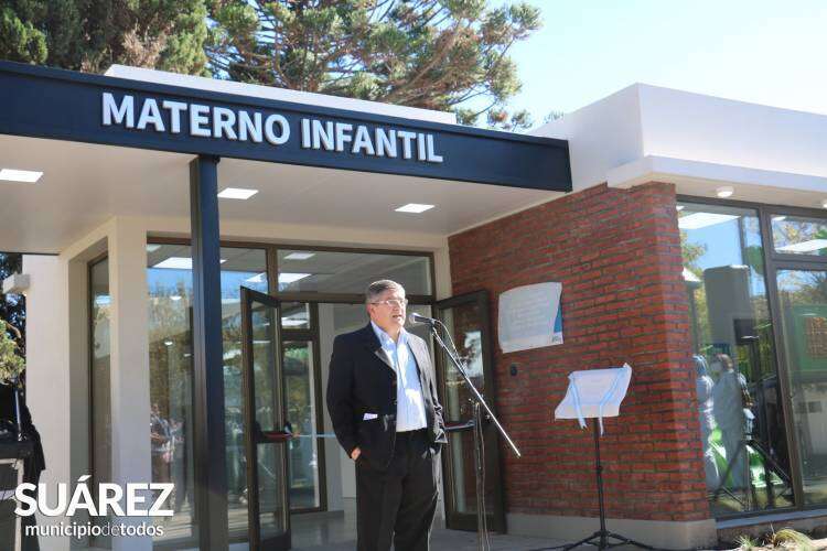 #SuárezAvanza con el apoyo de la fundación Smurfit Kappa se materializó la obra de ampliación en el Hospital de Coronel Suárez