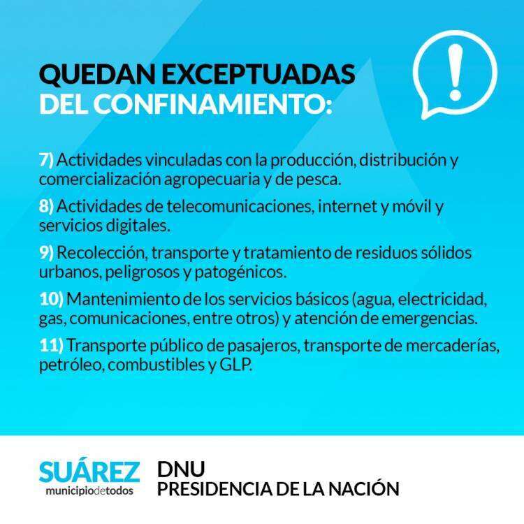 Confinamiento en Coronel Suárez