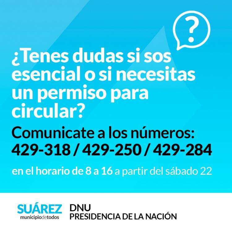 Confinamiento en Coronel Suárez