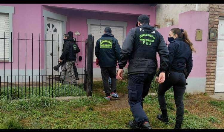 Drogas ilícitas delegación Bahía Blanca