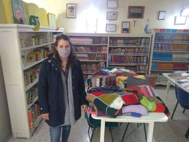 Campaña "mantas que abrazan"