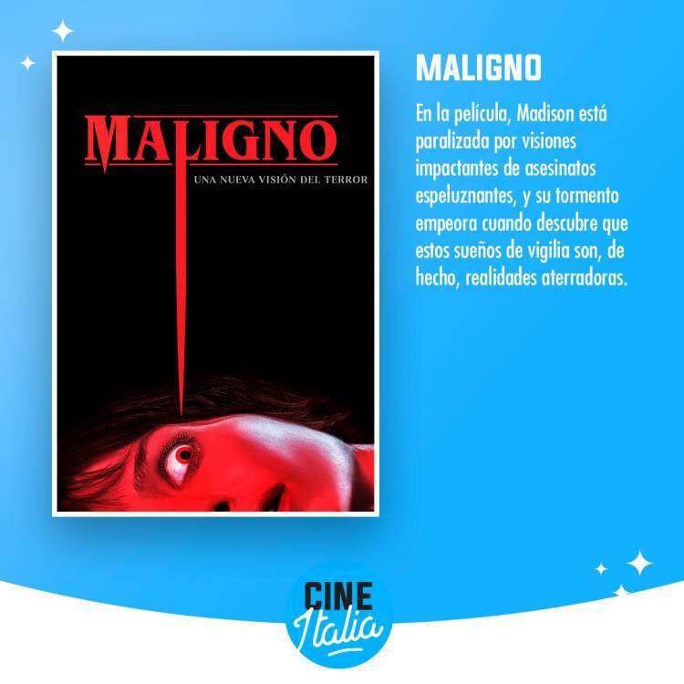 Cartelera del Cine Italia para este fin de semana