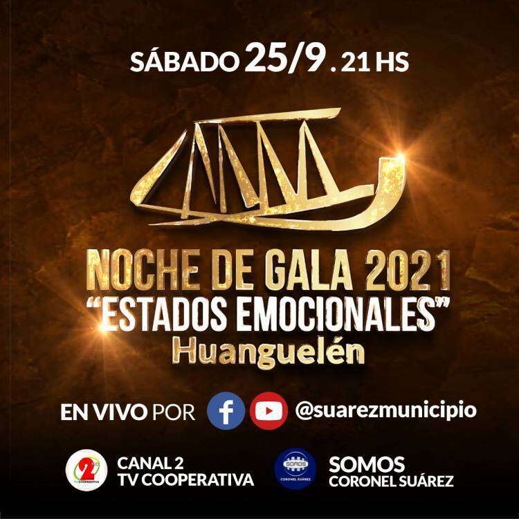 109º aniversario de Huanguelén: se viene la Noche de Gala 2021 "Estados emocionales"