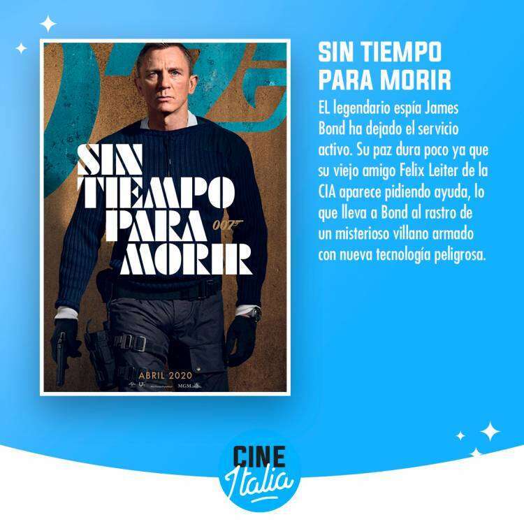Cartelera del Cine Italia para este fin de semana