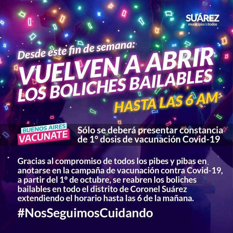 Vuelven a abrir los boliches bailables en la ciudad