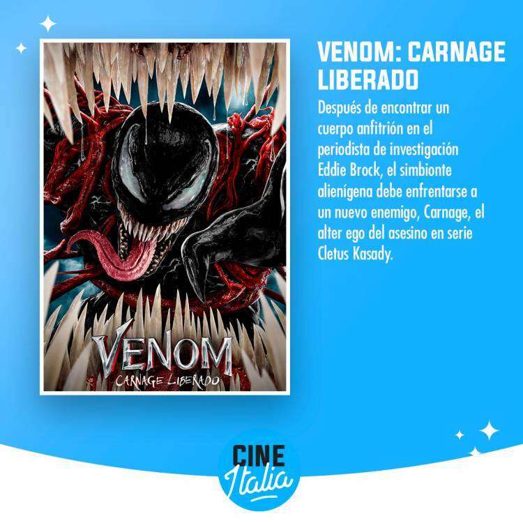 Cartelera del Cine Italia para este fin de semana