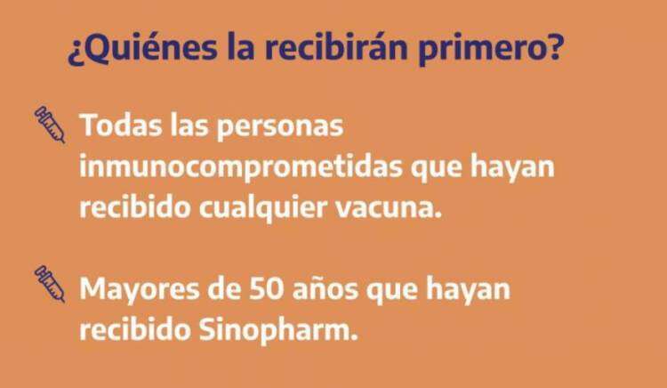 La próxima semana llegan terceras dosis para los suarenses