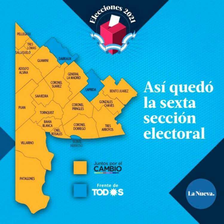 Análisis: la "marea amarilla" de Juntos que apenas tres intendentes peronistas pudieron resistir