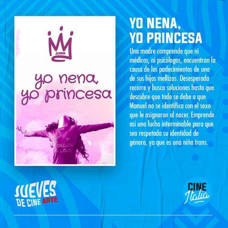 Cartelera del Cine Teatro Italia para este jueves