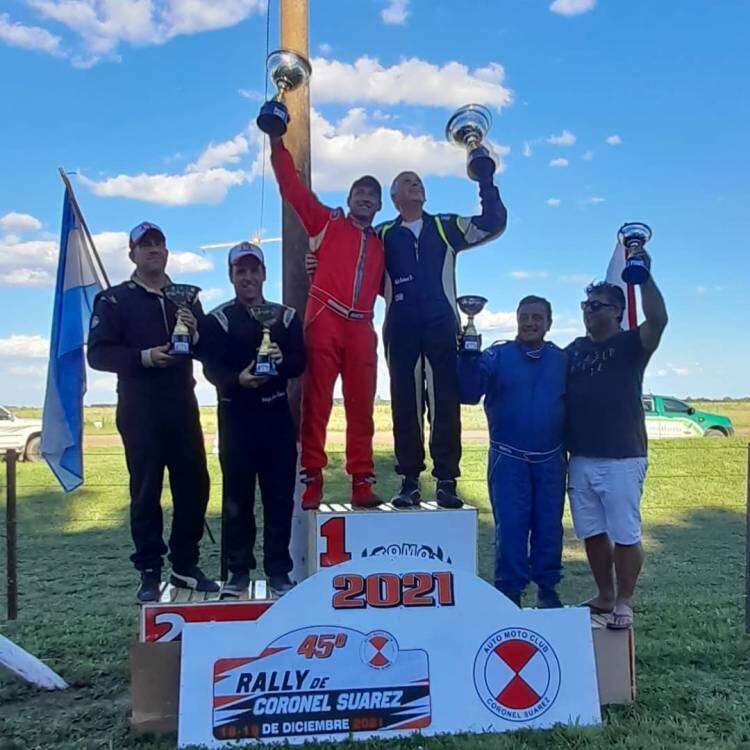 Dominguez – Bertinat ganadores de la General de Rally de Coronel Suárez