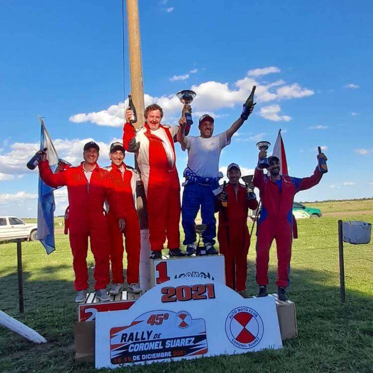 Dominguez – Bertinat ganadores de la General de Rally de Coronel Suárez