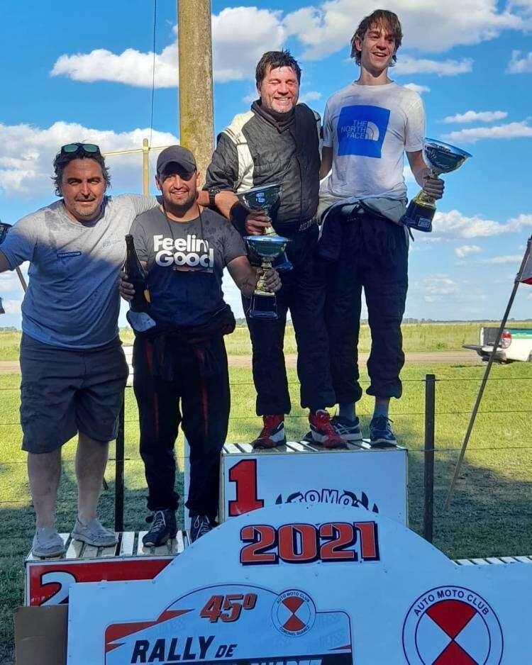 Dominguez – Bertinat ganadores de la General de Rally de Coronel Suárez