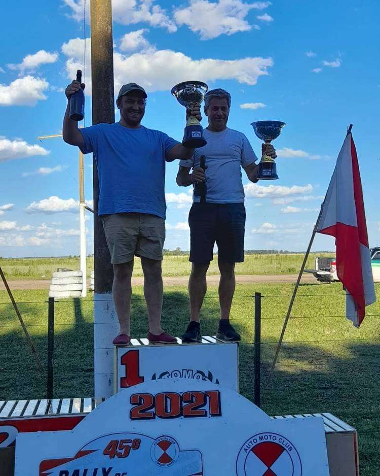 Dominguez – Bertinat ganadores de la General de Rally de Coronel Suárez