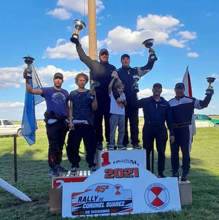 Dominguez – Bertinat ganadores de la General de Rally de Coronel Suárez