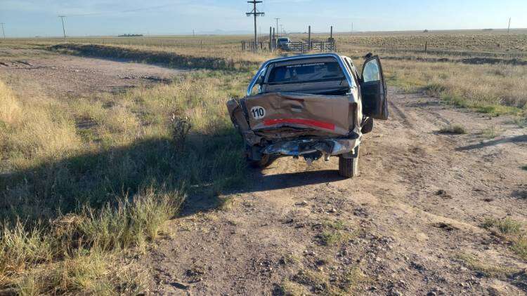 Accidente en la ruta 33