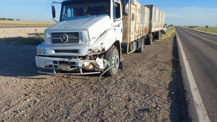 Accidente en la ruta 33