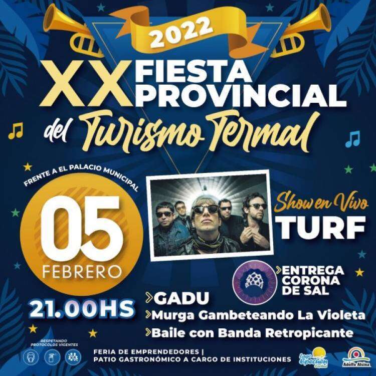 20º Edición de la Fiesta Provincial del Turismo Termal en Carhué