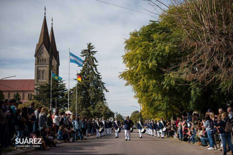 La comunidad de San José se sumó al tradicional desfile de Kerb 