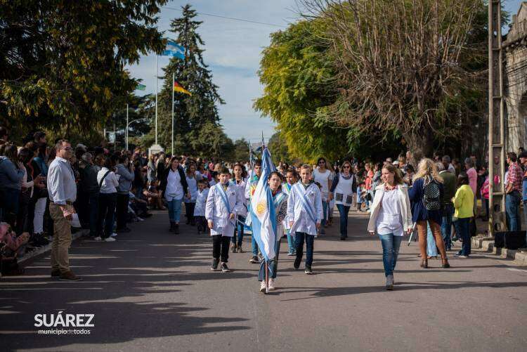 La comunidad de San José se sumó al tradicional desfile de Kerb 