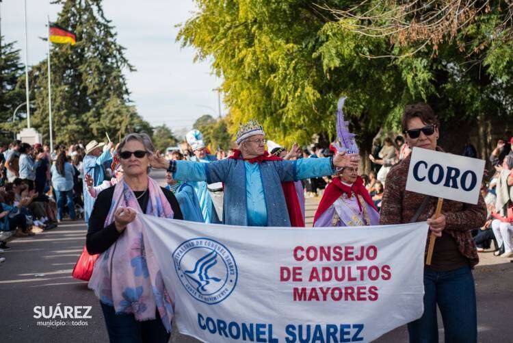 La comunidad de San José se sumó al tradicional desfile de Kerb 
