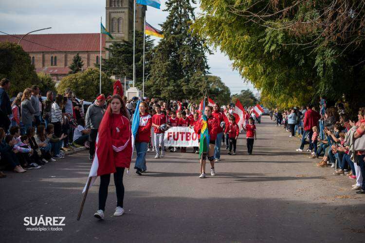 La comunidad de San José se sumó al tradicional desfile de Kerb 