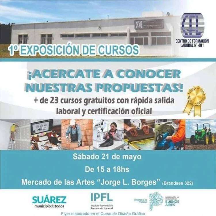 Educación: Primera Exposición de cursos del Centro de Formación Laboral