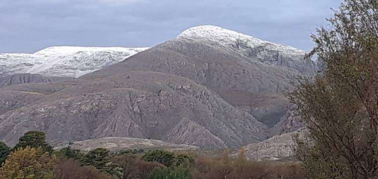 Primeras nevadas del año en las sierras