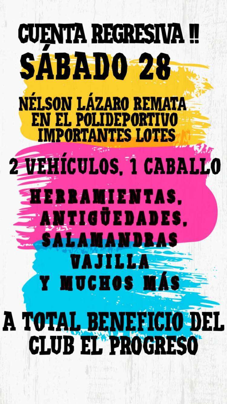 Gran remate solidario