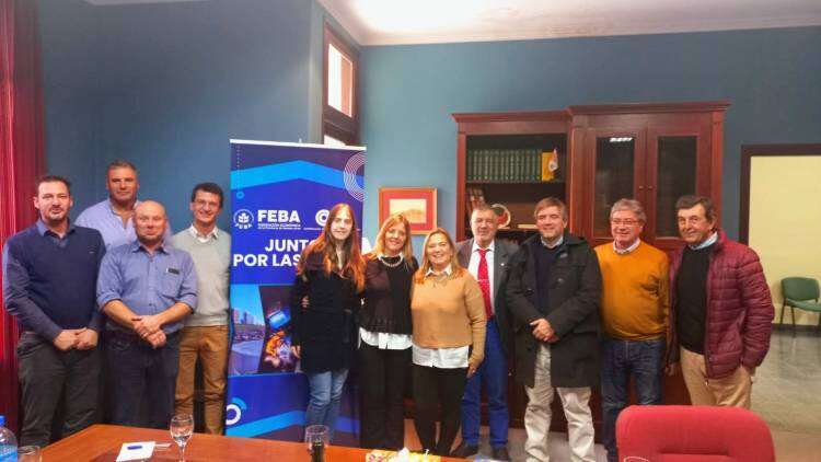 Visita contingente de FEBA a la Cámara de Comercio e Industria