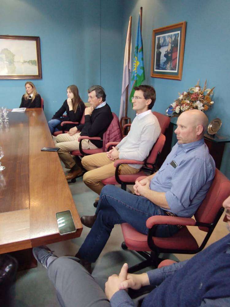 Visita contingente de FEBA a la Cámara de Comercio e Industria