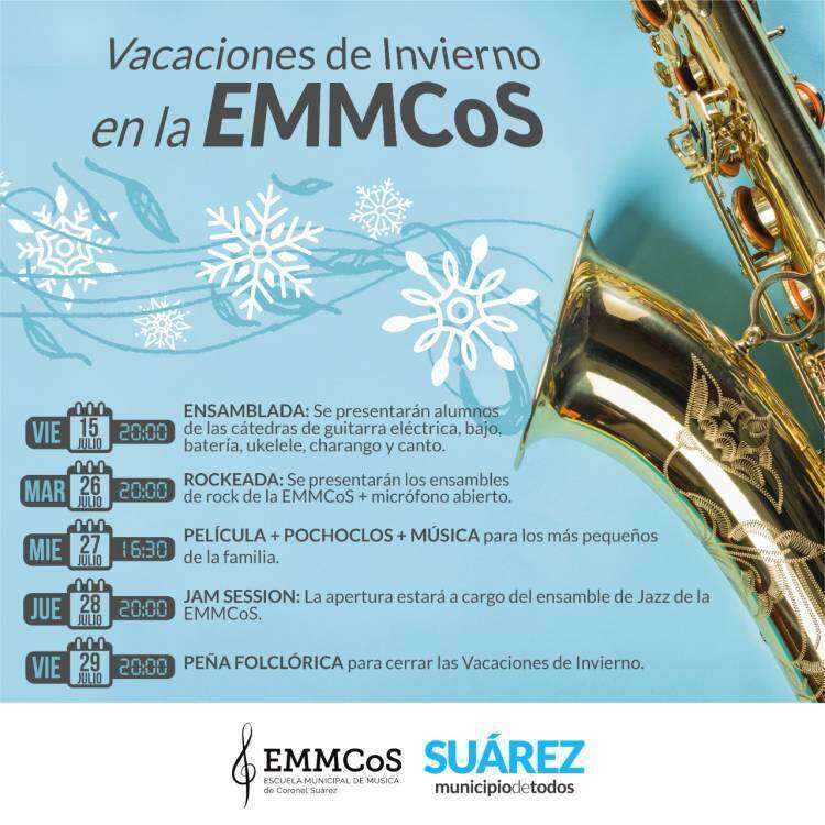 La EMMCoS te acompaña en vacaciones de invierno
