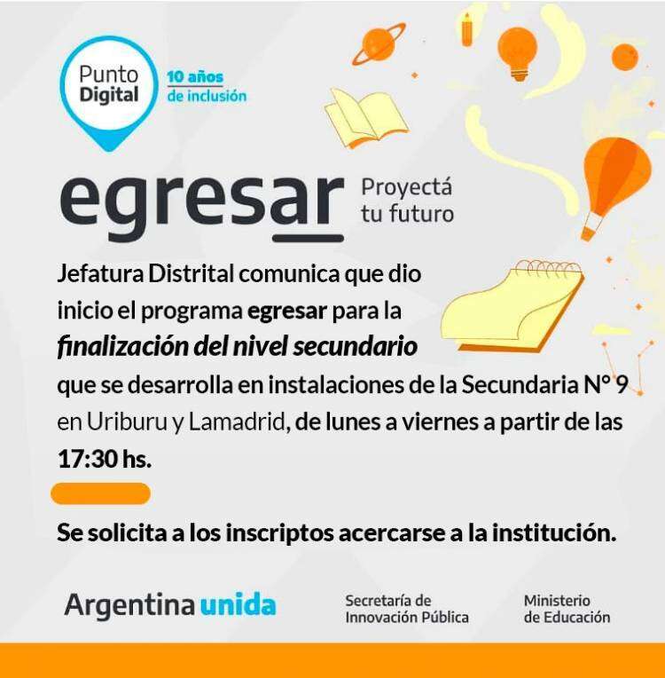 Programa EGRESAR