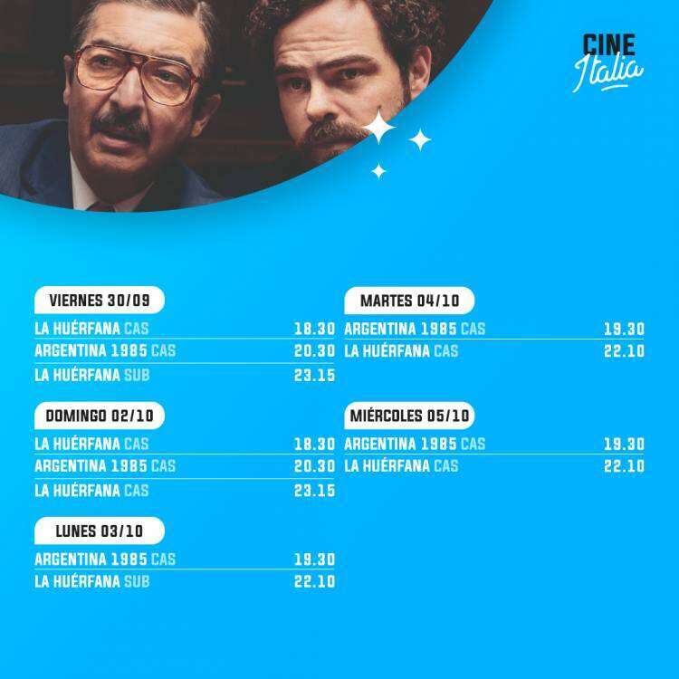 Cartelera Cine Teatro Italia