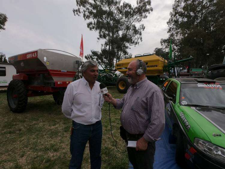 Luis Maria Pfeifauf presente en la 103º Exposición Rural de Coronel Suárez