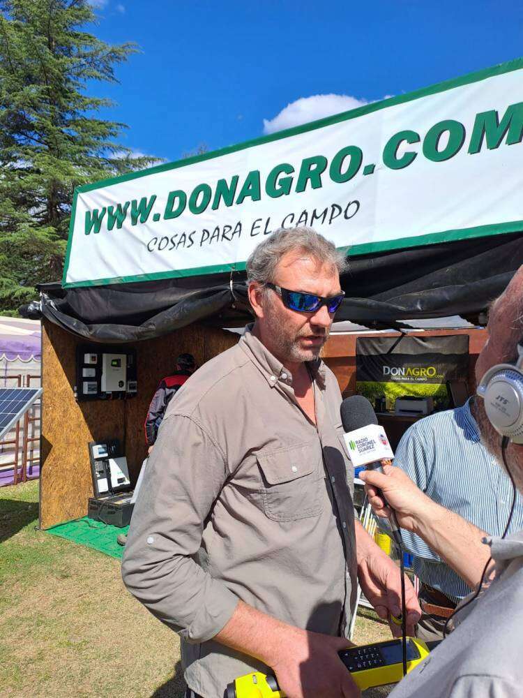 Don Agro: “Hoy la energía solar es lo que queremos mostrar.”
