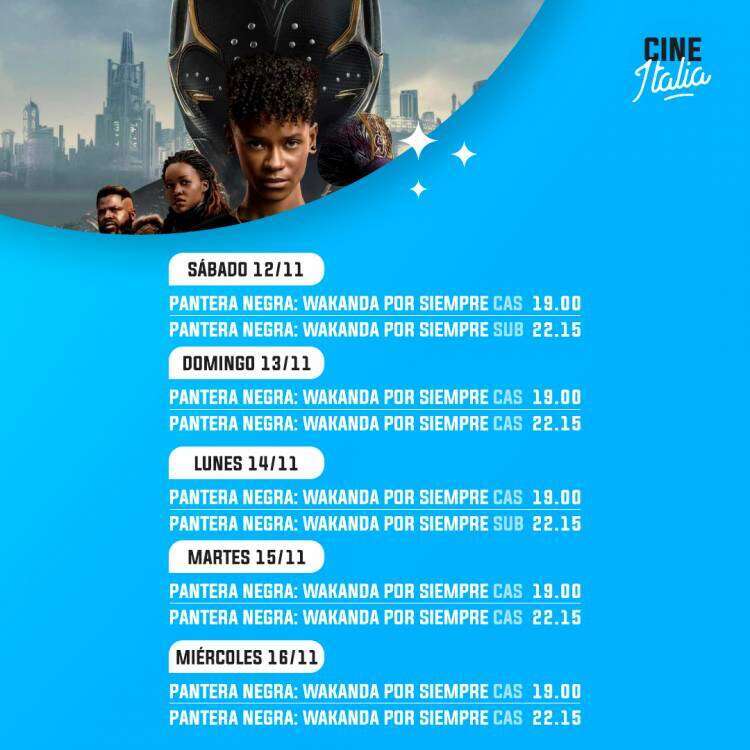 Cartelera Cine Teatro Italia