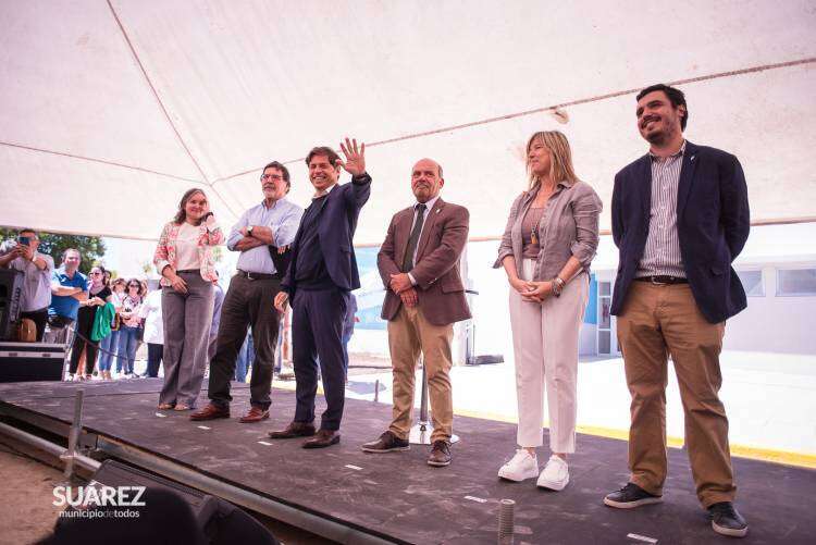 Se inauguró el nuevo edificio de la Escuela Secundaria N°5 de Santa Trinidad