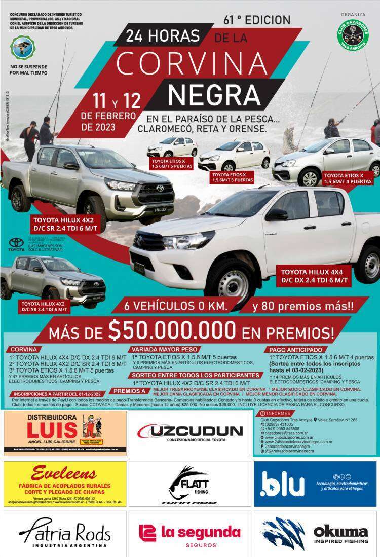 61º Edición de las 24 Horas de la Corvina Negra