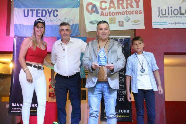 Federico Maisonnave fue elegido como deportista del año en la Fiesta del Deporte de Radio Urbana