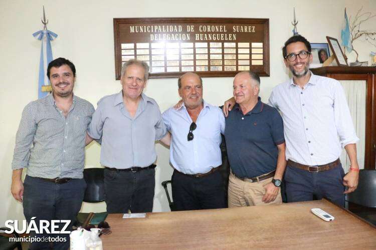 Moccero puso en funciones a Rodolfo “Fito” González como nuevo delegado de Huanguelén