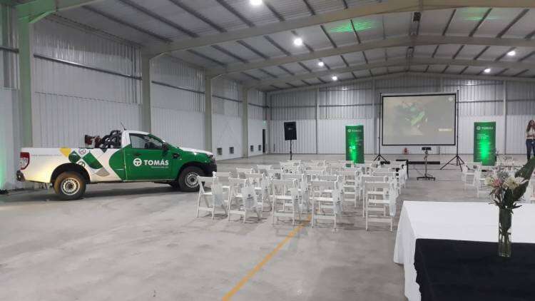 Tomás Hnos inauguró la ampliación del Centro de Multiservicios de Coronel Suárez