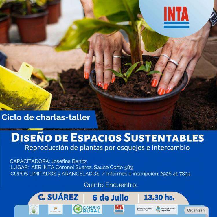 Ciclo de charlas-taller INTA: Diseño de Espacios Sustentables